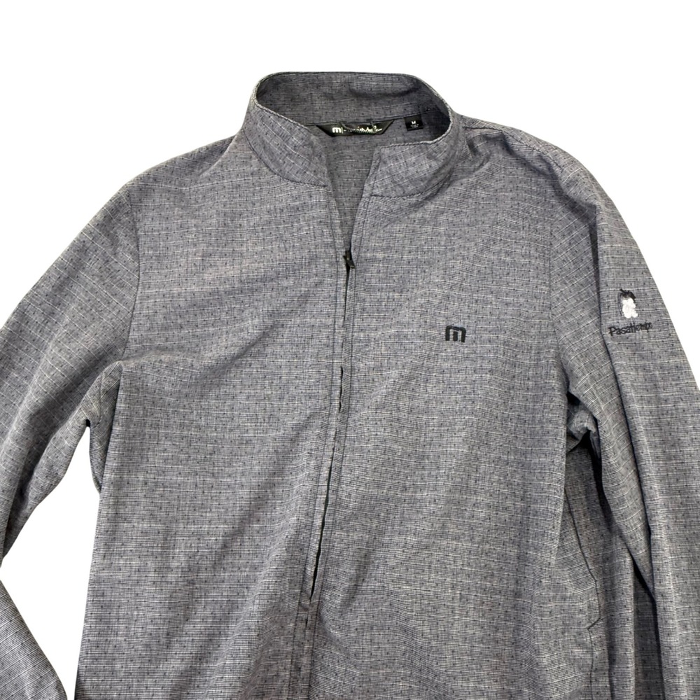 TravisMathew Pasatiempo Golf Club Full Zip Jacket Grey Size M
